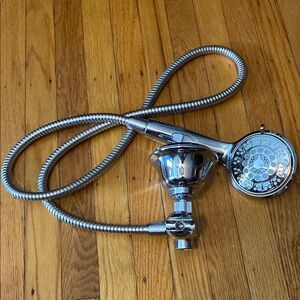 Chrome hand held & head Bathroom shower set Accessories new no box